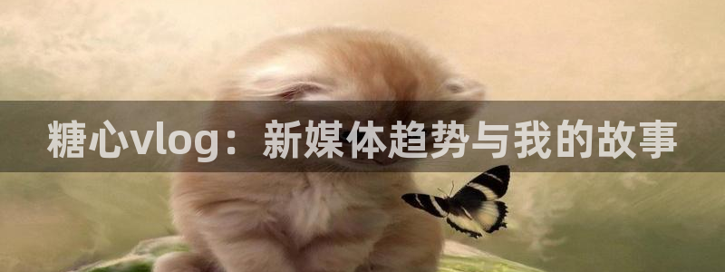 糖心vlog入口官网:糖心vlog:新媒体趋势与我的故事